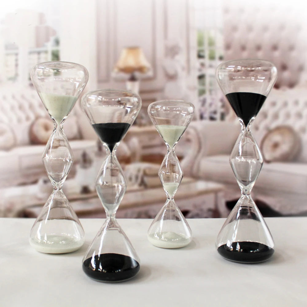 sablier créatif en verre pour décoration et cadeaux - vue 1 sur 11