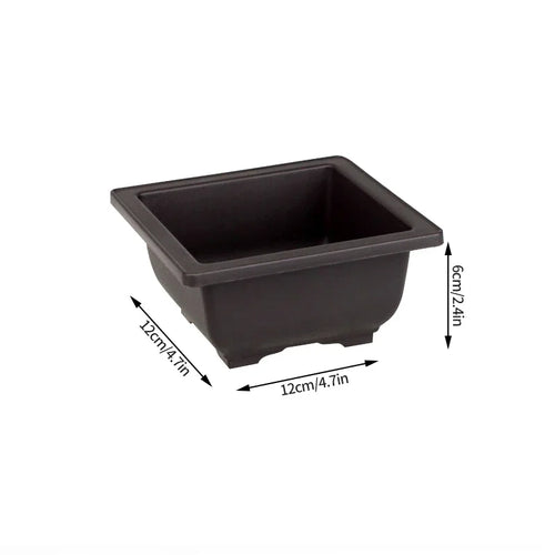pots de fleurs rectangulaires imitation argile pour jardin extérieur - vue 17 sur 30