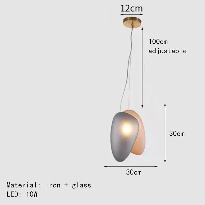 suspension LED design moderne avec fil réglable - vue 8 sur 28