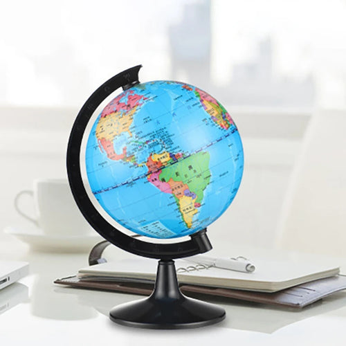 petit globe terrestre rotatif pour apprendre la géographie - vue 4 sur 6