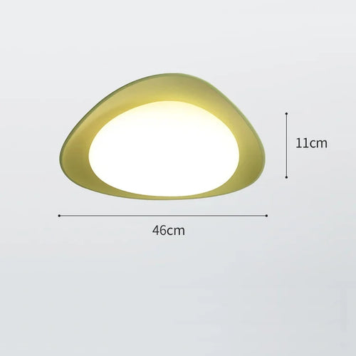 plafonnier nordique créatif en résine pour intérieur enfant et salon - vue 9 sur 15