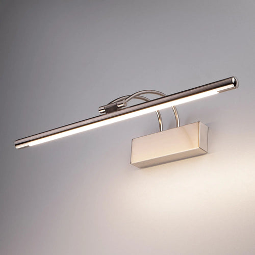 Applique murale LED chromée pour miroir
