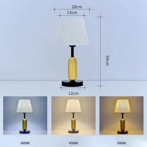 USB veilleuse moderne lampes de bureau nordique pour chevet maison chambre hôtel décoration chambre atmosphère Led lampes de bureau - vue 5 sur 7