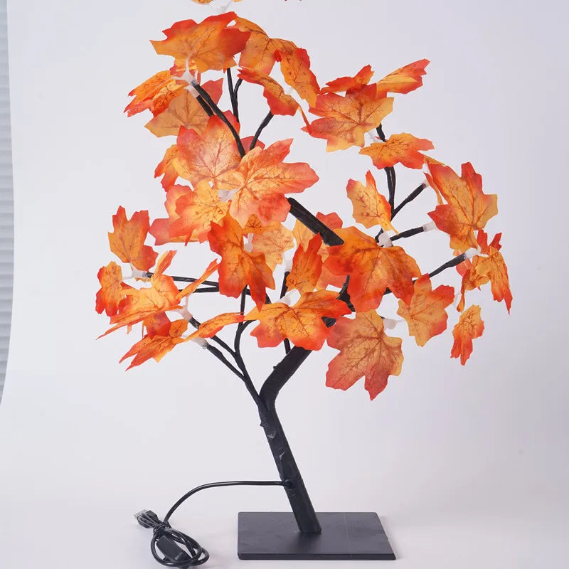 Lampe LED en forme de feuille d'érable - vue 3 sur 5