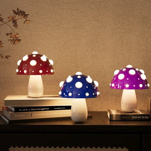 Lampe de Table LED en forme de champignon - vue 6 sur 16