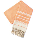 Serviette de plage coton jacquard losanges seche rapide