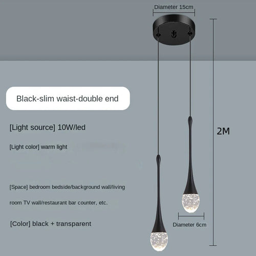Suspension en cristal au design moderne - vue 16 sur 18