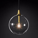 suspension en verre moderne pour décoration intérieure élégante