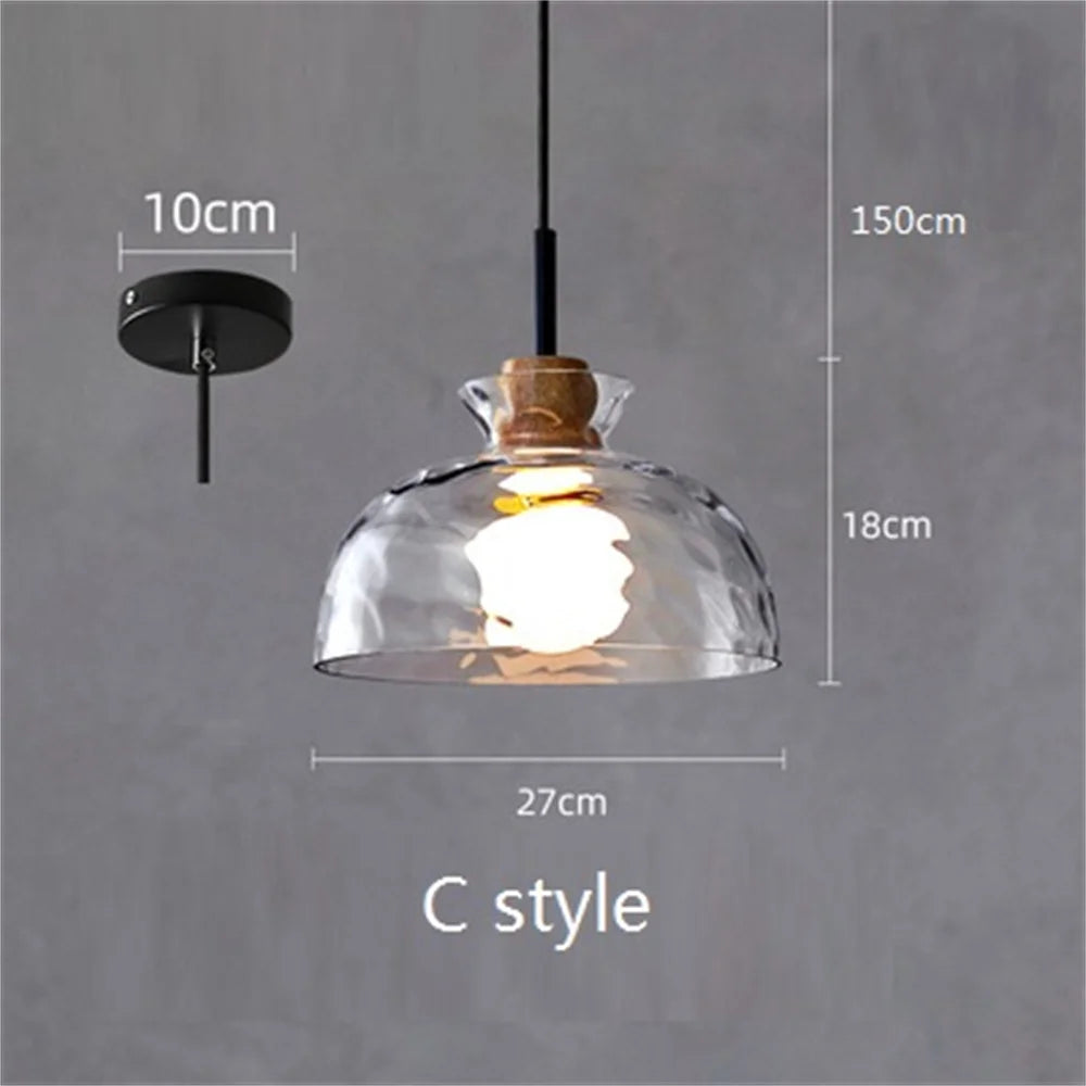 suspension en verre moderne pour décoration intérieure élégante - vue 9 sur 9