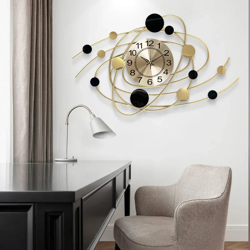 horloge murale moderne élégante pour décoration intérieure - vue 4 sur 6