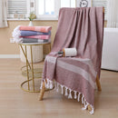 Serviette de plage turque coton motif imprime 180cm