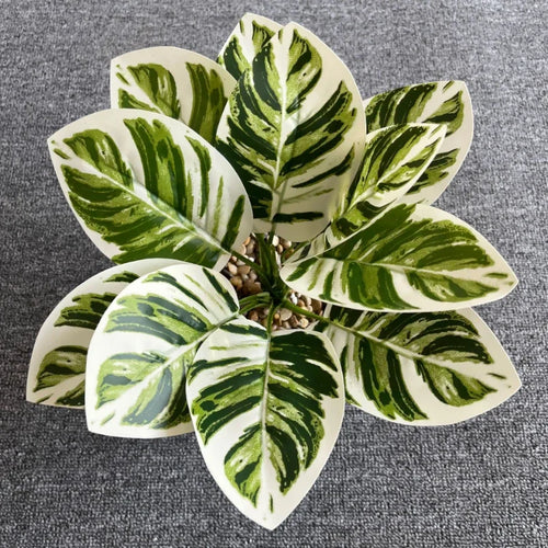 feuilles de phénix artificielles décoration verte en plastique - vue 21 sur 40