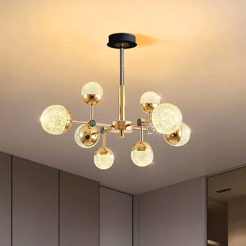 lustre Décoration de la maison salle à manger éclairage intérieur salon fantaisie - vue 3 sur 10