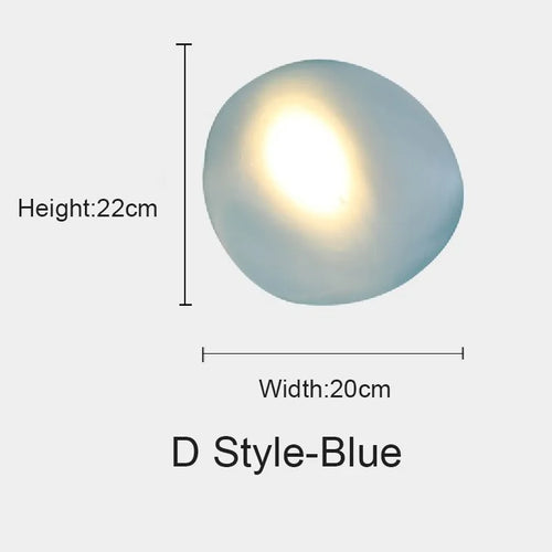 Applique murale Coloré LED galet - vue 22 sur 21