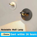 applique murale led moderne rotative pour décoration intérieure