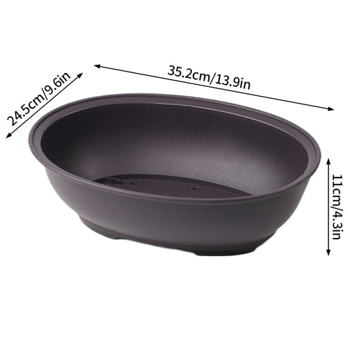 pots de fleurs rectangulaires imitation argile pour jardin extérieur - vue 25 sur 30