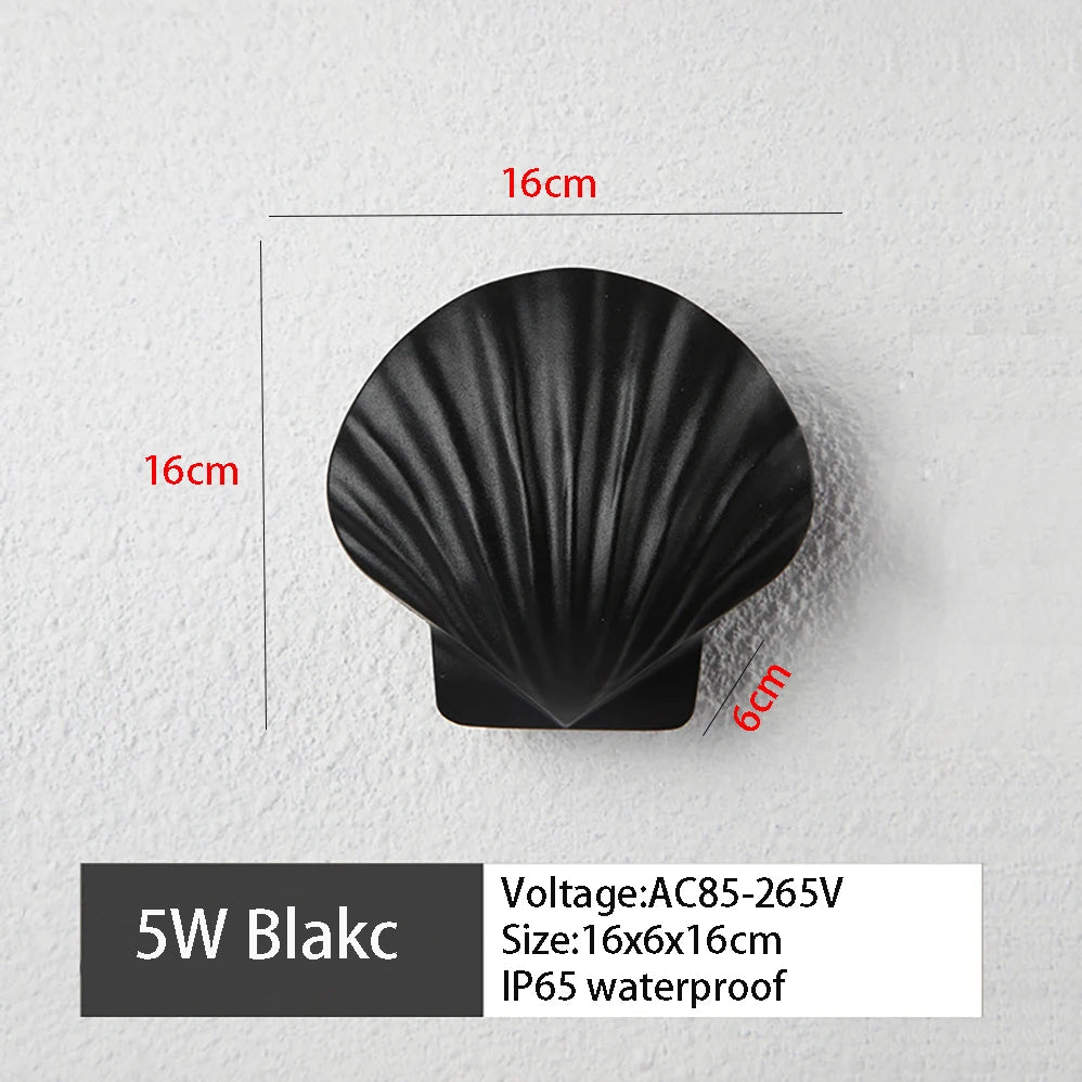 applique murale led design moderne étanche pour extérieur jardin - vue 8 sur 10