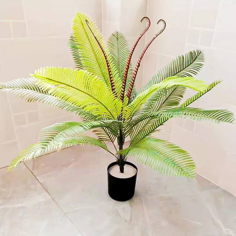 grand palmier artificiel pour décoration intérieure et extérieure - vue 7 sur 7