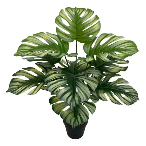 plantes artificielles grandes feuilles décoratives pour intérieur et bureau - vue 19 sur 24