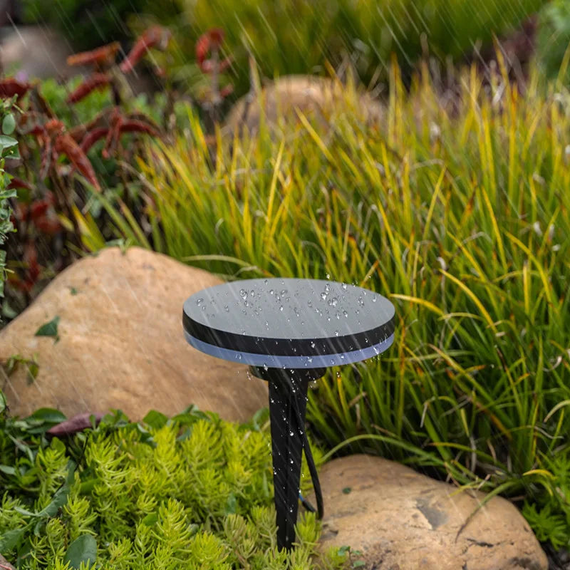 lampe de jardin led étanche éclairage extérieur décoratif en aluminium - vue 3 sur 8