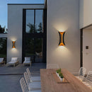 applique murale led moderne en aluminium étanche pour décoration extérieure