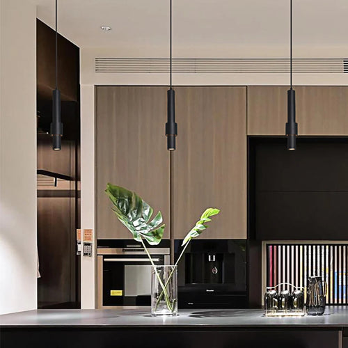 lustre cylindrique créatif pour décoration industrielle élégante - vue 2 sur 10