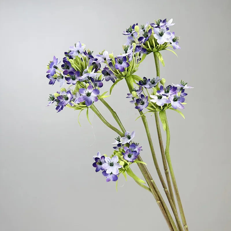 fleurs artificielles en soie velours pour décoration élégante - vue 2 sur 10