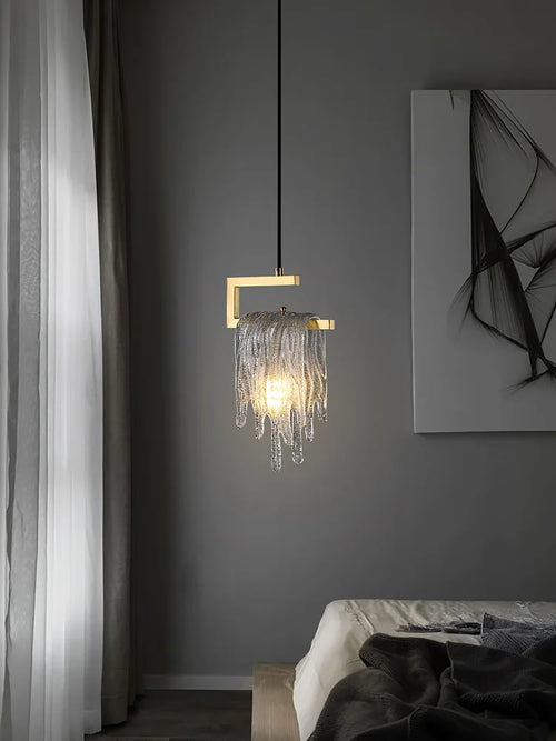 lustre suspendu à led pour un éclairage moderne et élégant - vue 3 sur 25