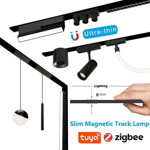 spot lumineux intelligent magnétique tuya zigbee à intensité variable - vue 2 sur 28
