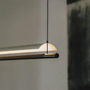 lustre suspendu moderne nordique éclairage design long et simple