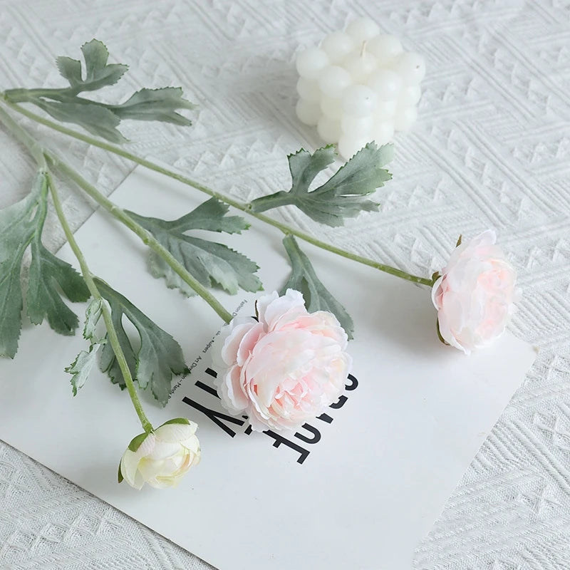 petit bouquet de fleurs artificielles pour décoration de mariage hiver - vue 6 sur 12