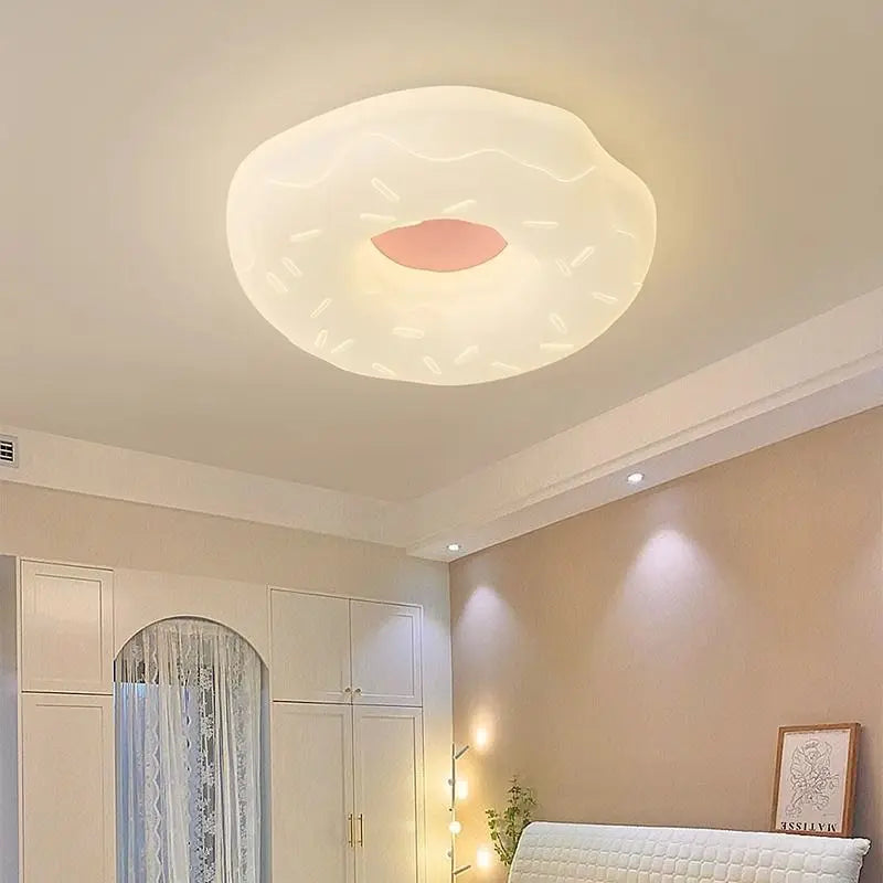 plafonnier créatif en forme de beignet pour décoration intérieure enfant - vue 3 sur 14