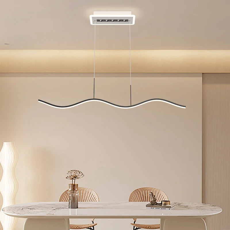 lampe suspendue décorative avec projecteur led pour divers usages - vue 2 sur 8
