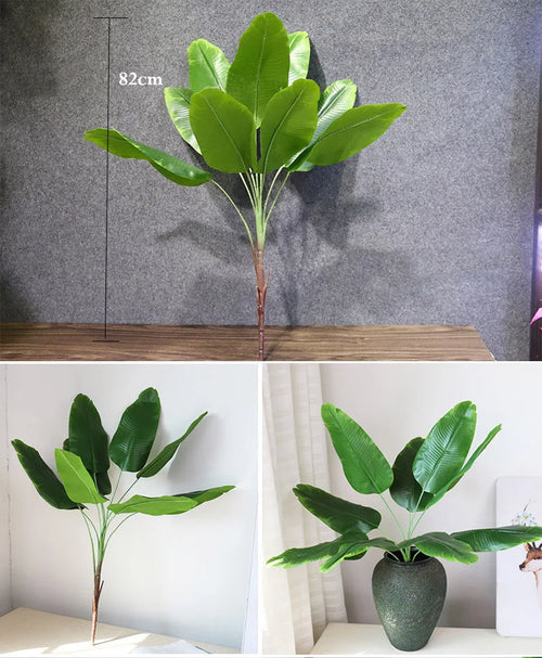 plantes artificielles tropicales pour décoration intérieure et extérieure - vue 3 sur 6