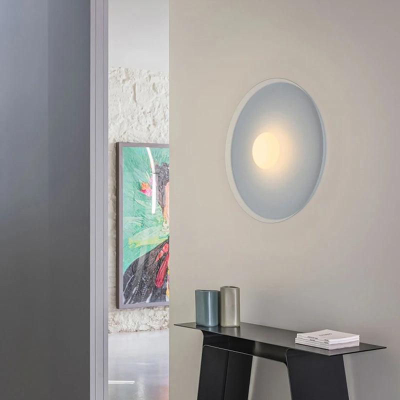 plafonnier led nordique ultra fin pour éclairage intérieur - vue 6 sur 8