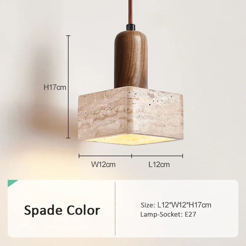 suspension en pierre naturelle style scandinave pour décoration intérieure - vue 8 sur 8