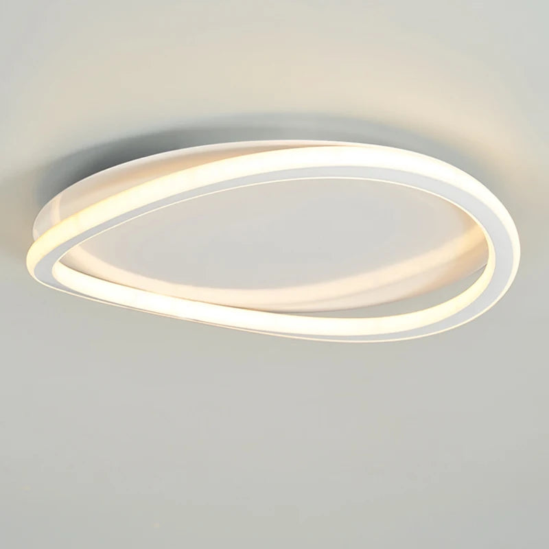 plafonnier led moderne nordique pour décoration intérieure maison - vue 4 sur 12