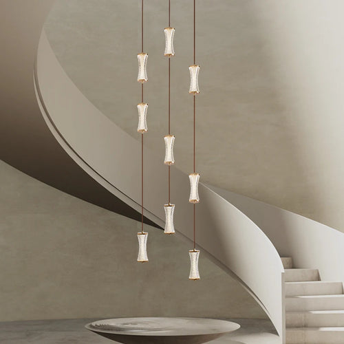 suspension moderne pour atmosphère nordique dans loft ou hall - vue 2 sur 27