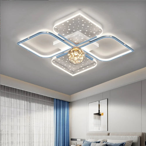 plafonnier led luxueux pour un éclairage moderne intérieur - vue 5 sur 10