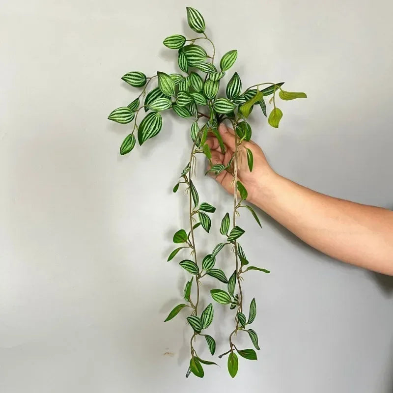 feuilles de pastèque en plastique pour décoration intérieure et extérieure - vue 7 sur 10