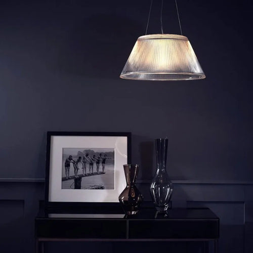 lustre design moderne en verre pour espaces commerciaux et cafés - vue 3 sur 8