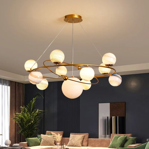 suspension créative en forme de planète pour décoration unique - vue 2 sur 9