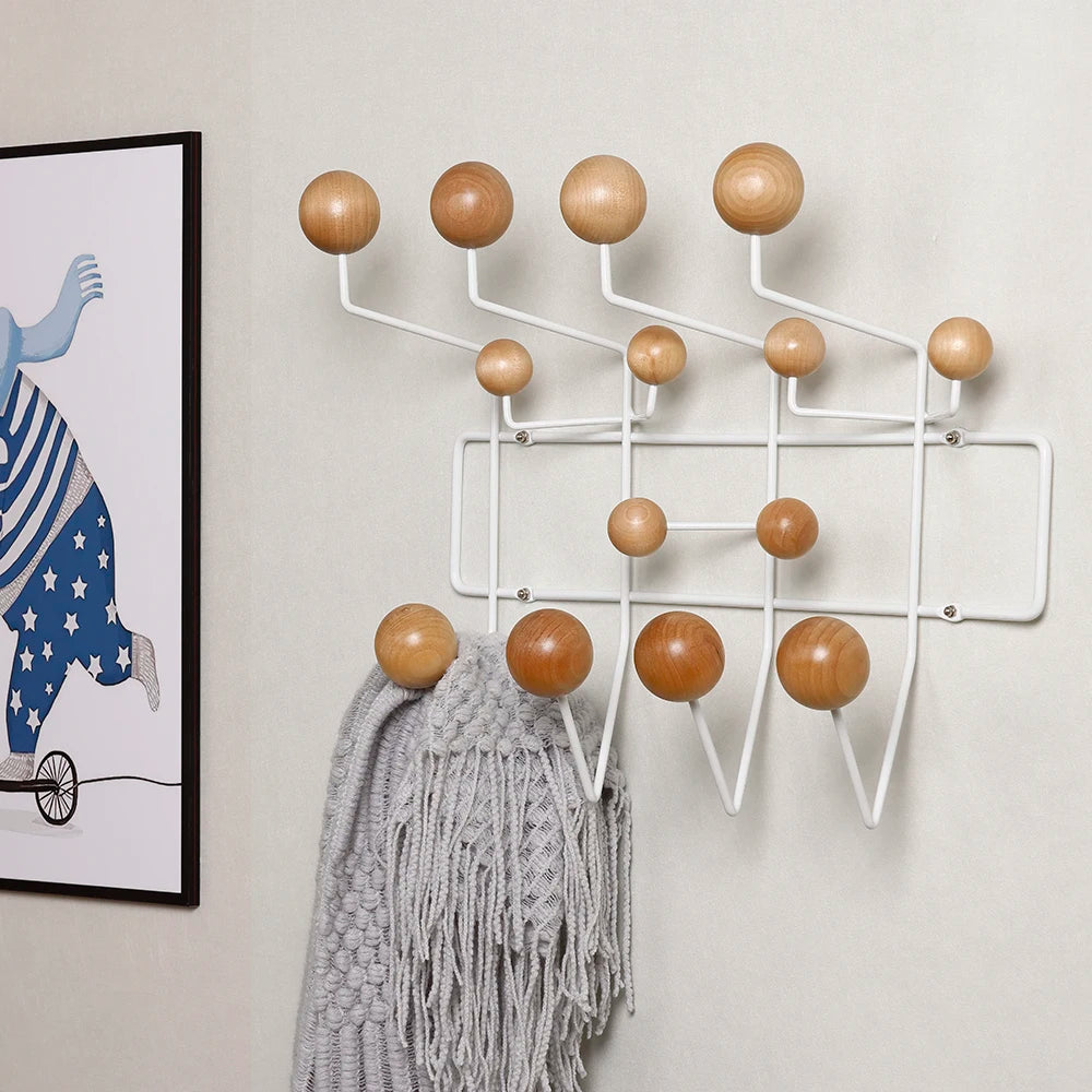 porte-manteau multicolore crochet polyvalent pour décoration murale enfant