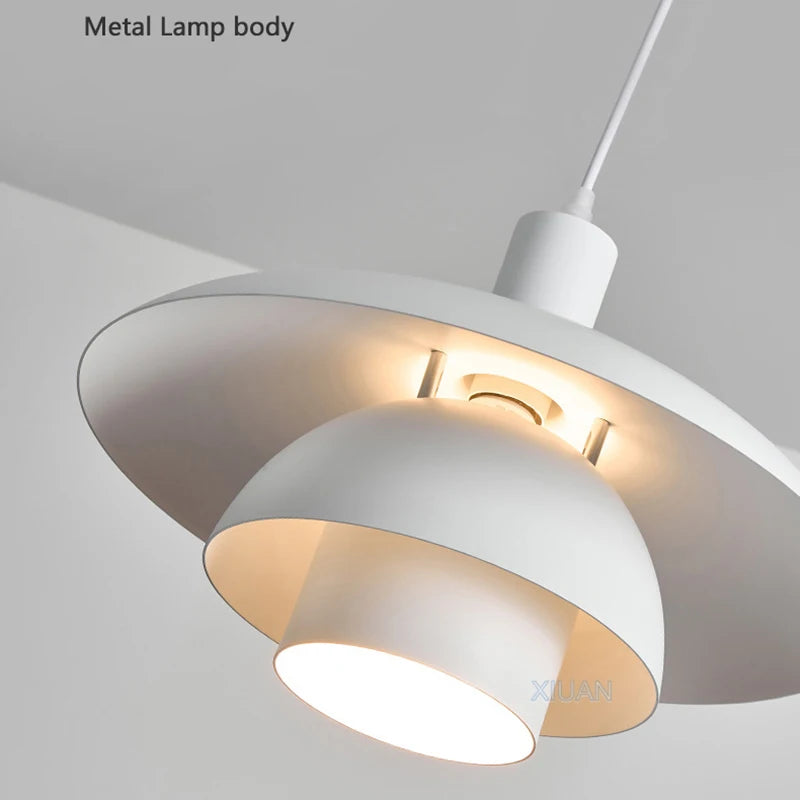 suspension led créative en métal pour éclairage de table - vue 5 sur 8