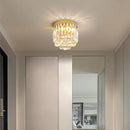 plafonnier en cristal style luxe pour éclairage créatif