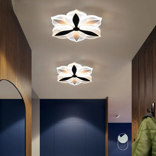 plafonnier led moderne en acrylique pour décoration intérieure - vue 2 sur 10