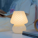 Lampe de bureau LED en verre