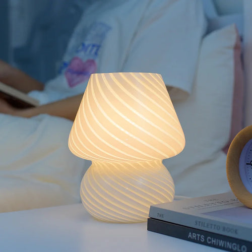 Lampe de bureau LED en verre - vue 3 sur 12