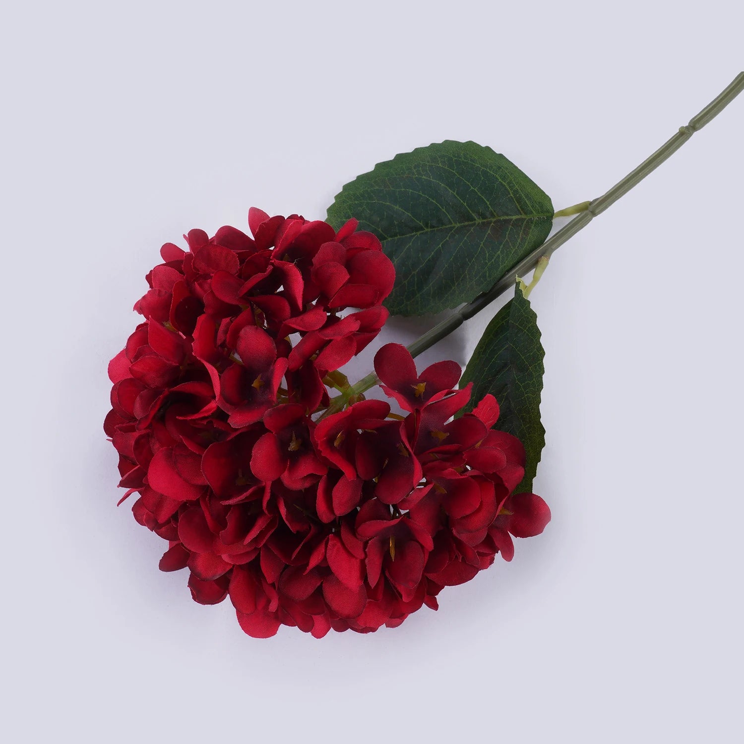 bouquet d'hortensias artificiels en soie pour mariages et décorations festives - vue 7 sur 19