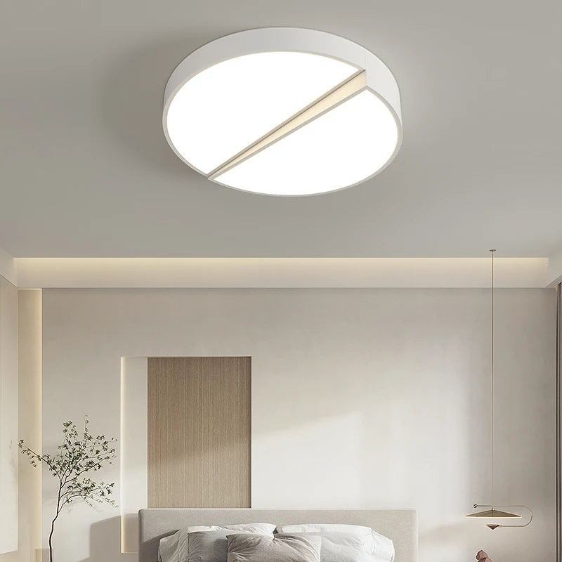 lustre moderne en acrylique et aluminium pour décoration intérieure - vue 5 sur 10